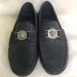Versace Snake Print Loafers - Size US Size 7.5 EU40 COA Versace | Shoes | Versace Snake Print Loafers Size Us Size  main image 3